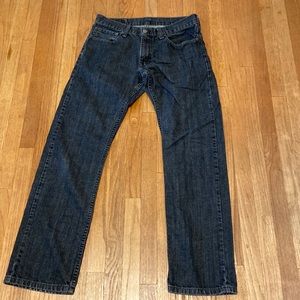 Levi's 514 Men's Black Wash jeans 32 x 32 Straight leg